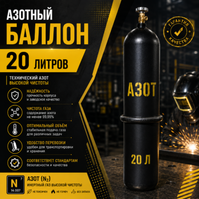 Азотный баллон 20 л