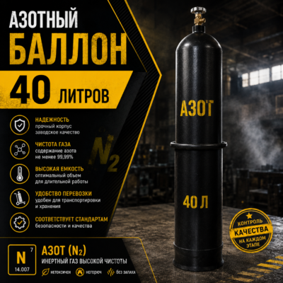 Азотный баллон 40 л