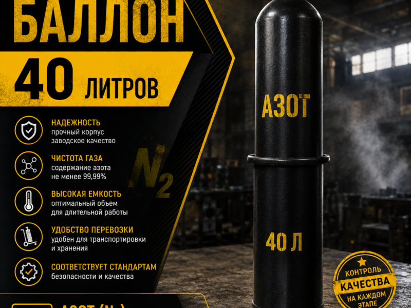Азотный баллон 40 л