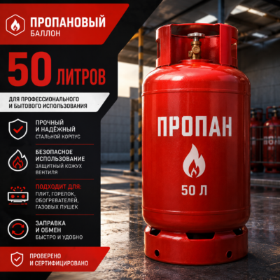 Пропановый баллон 50 л