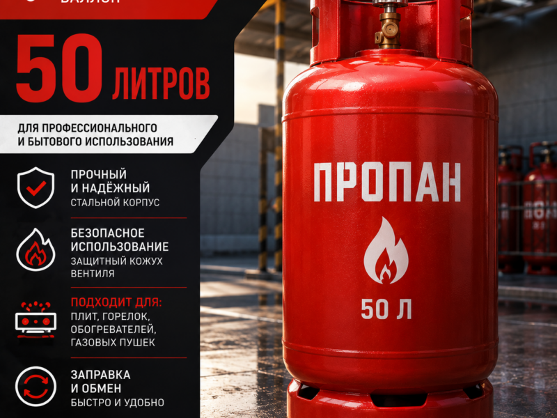 Пропановый баллон 50 л