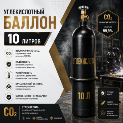 Углекислотный баллон 10 л