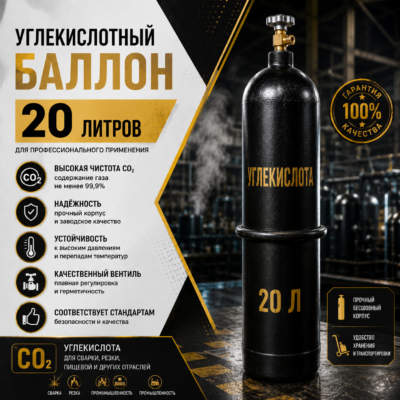 Углекислотный баллон 20 л
